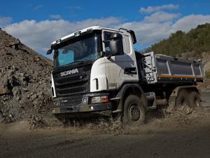 Scania G440 6x6 Tipper Off-Road Package 2011 года